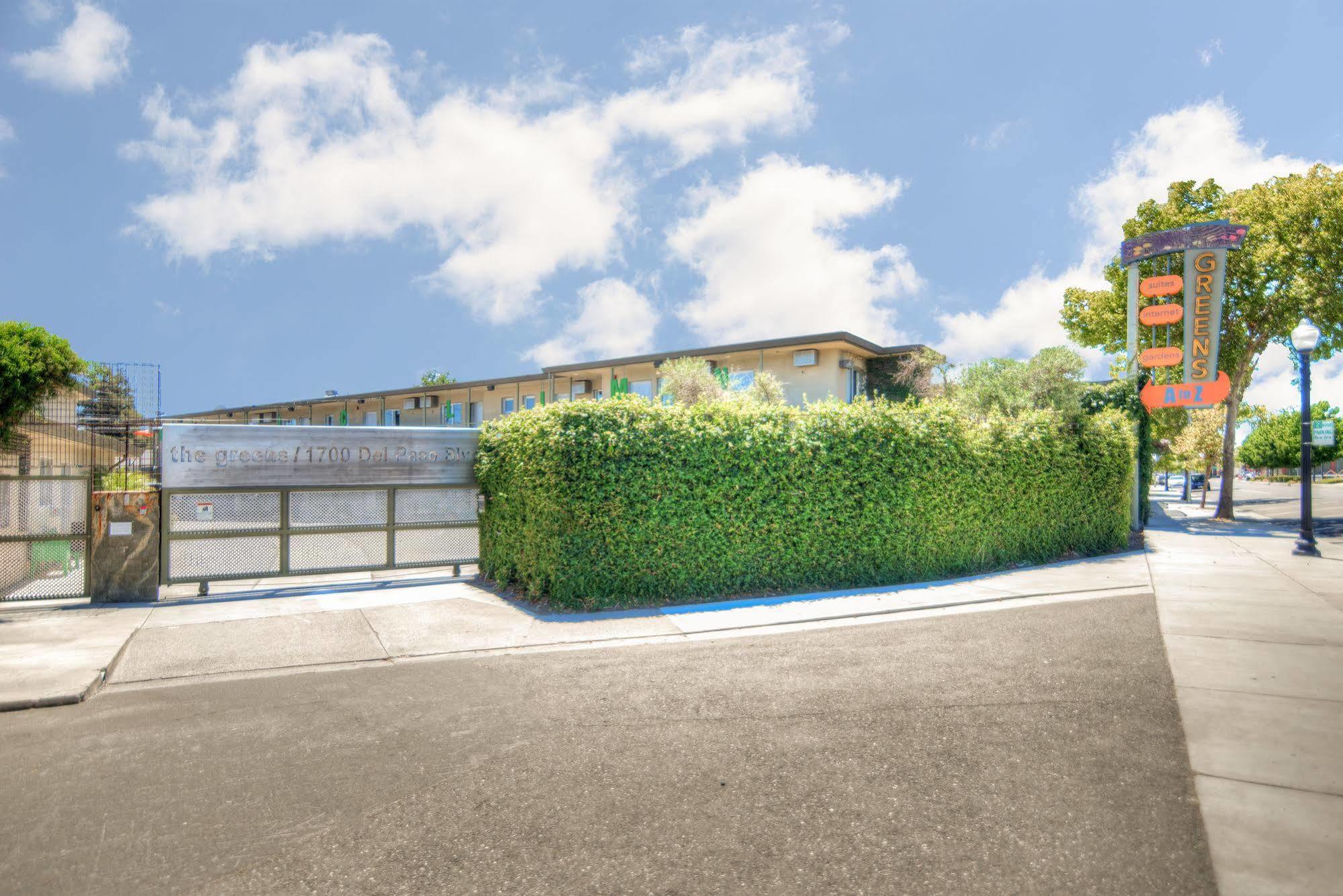 The Greens Hotel On Del Paso Sacramento Exterior foto